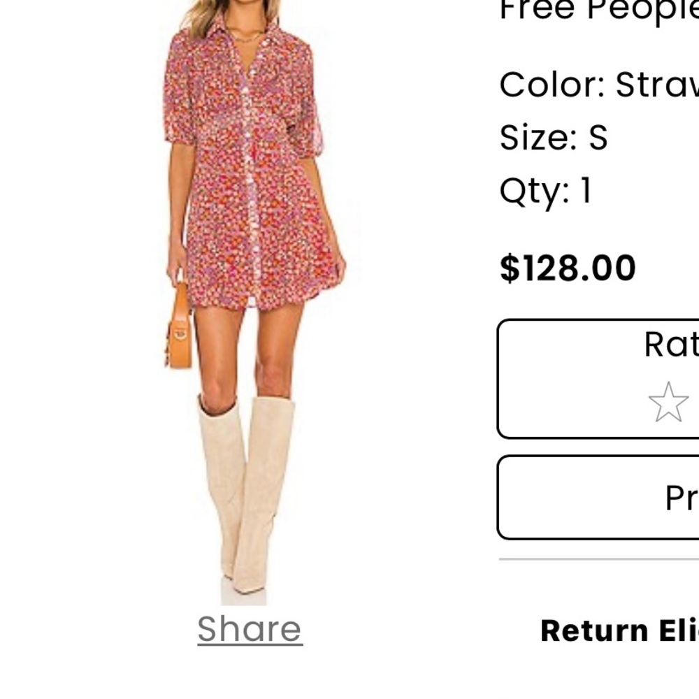 Free People Dress - Picture 2 of 6